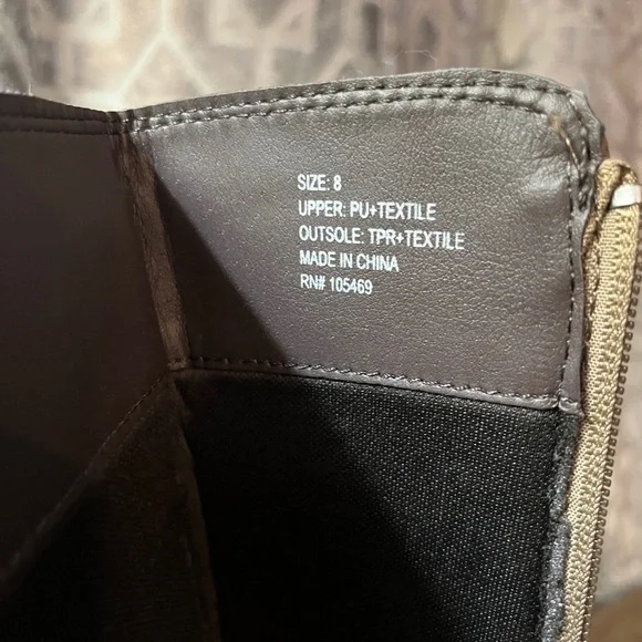 Brown Knee-High Women's Boots - Picture 6 of 6